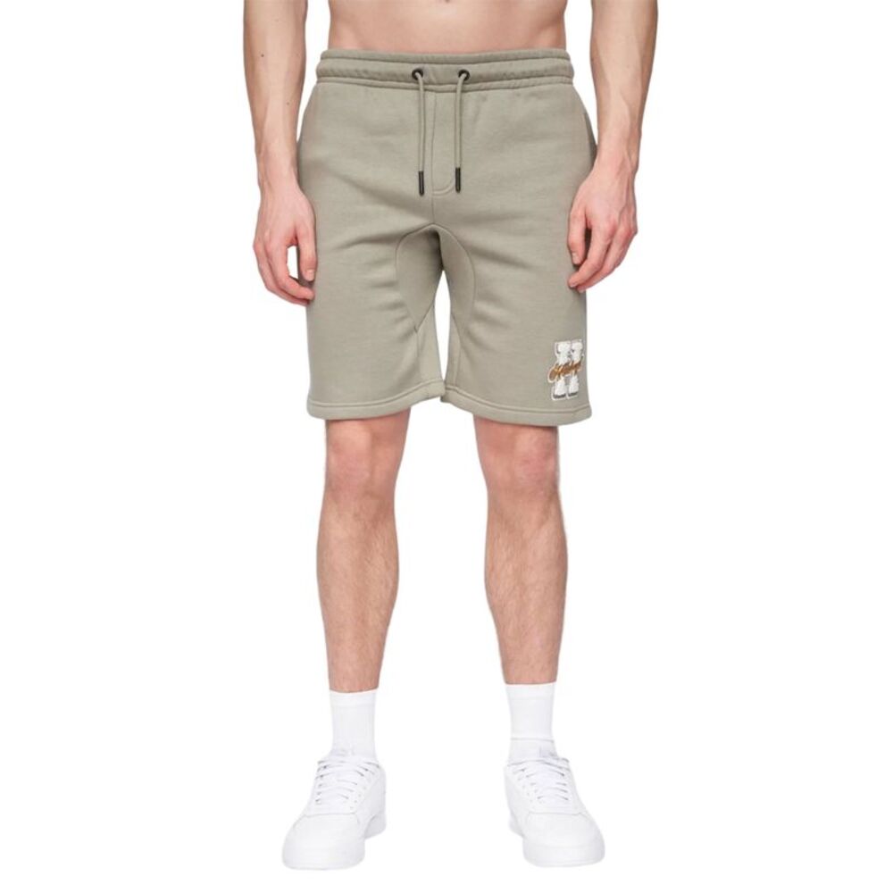 Henleys Mens Aitchen Sweat Shorts / Dusty Olive